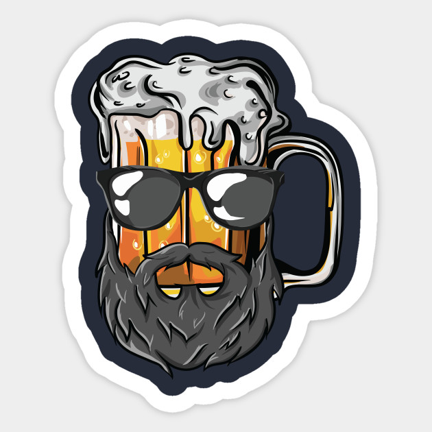 Funny Craft Beer Drunk Uncle Beard Bearded Druncle Brewing Beer